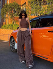 Trend Paraşüt Kumaş Unisex Eşofman Alti