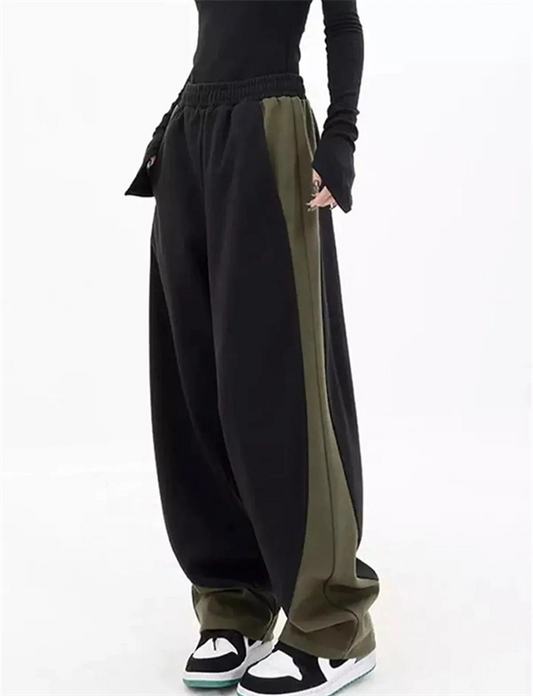 Y2k Wide Leg Baggy Örme Esofman Altı